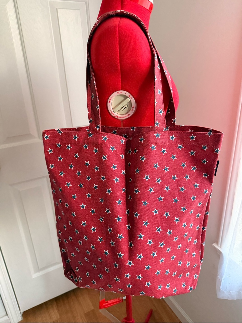 J. Crew Reusable Everyday Canvas Tote in Stars